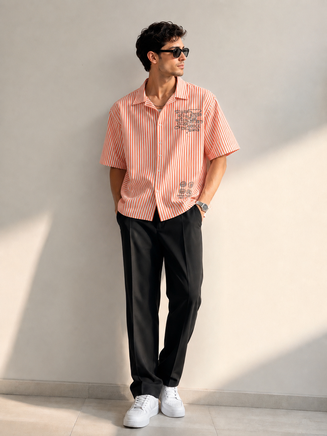 Box fit shirt