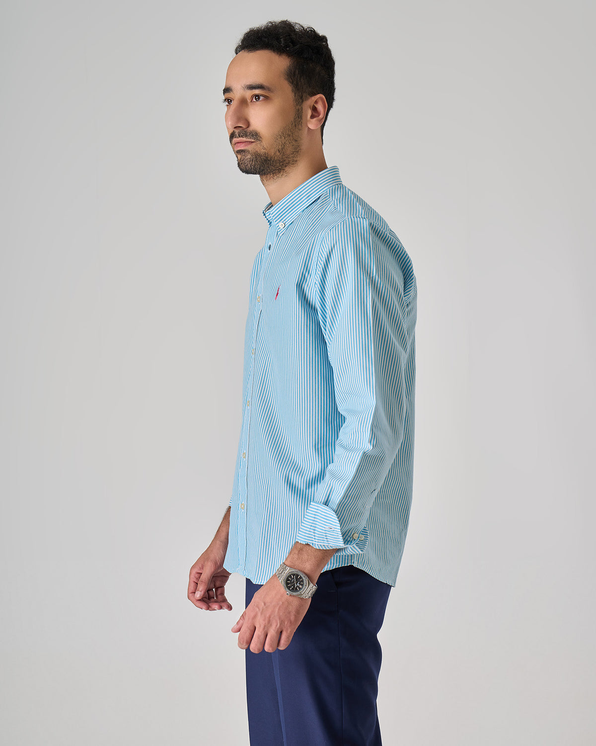 Striped Oxford shirt