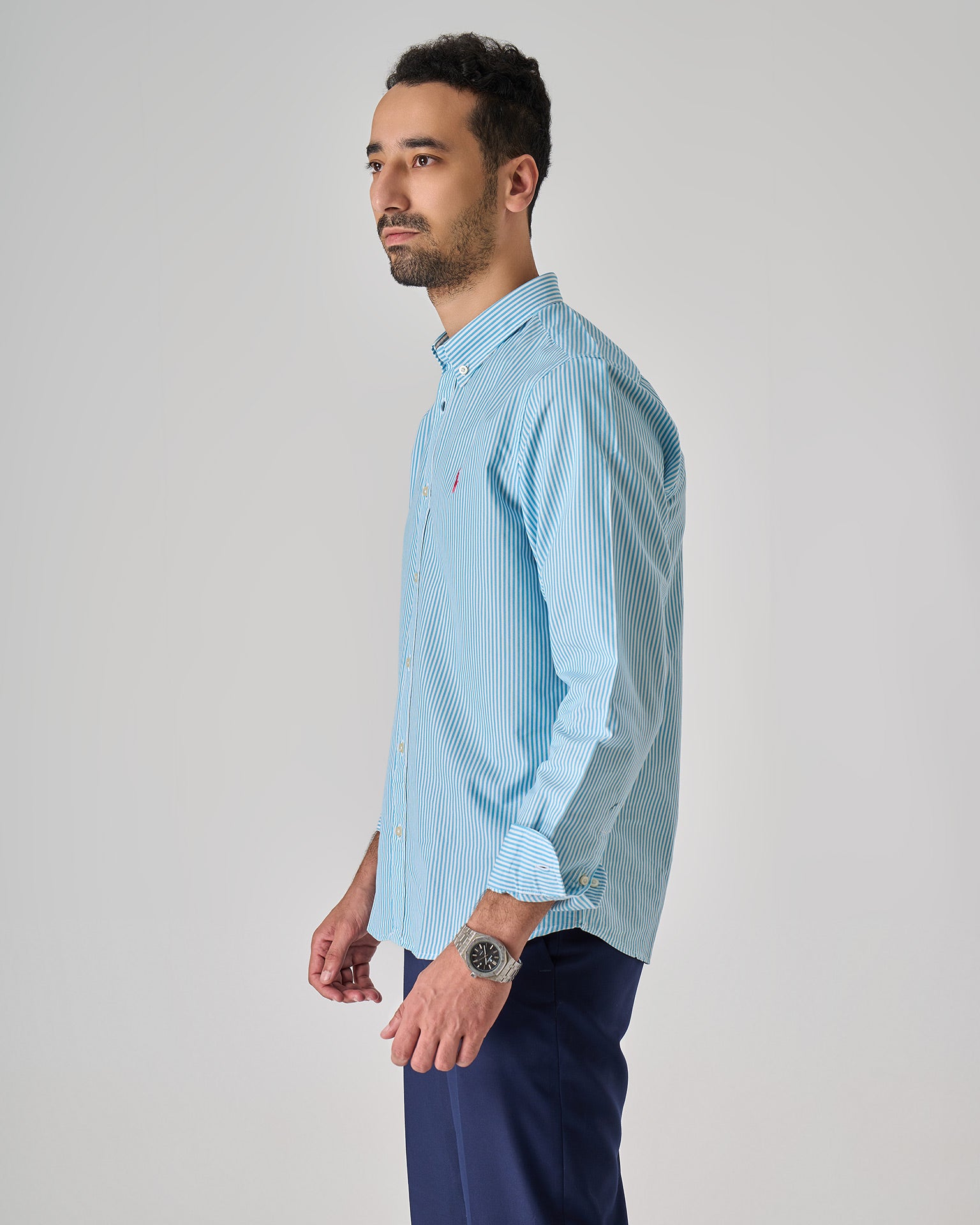 Striped Oxford shirt — 6