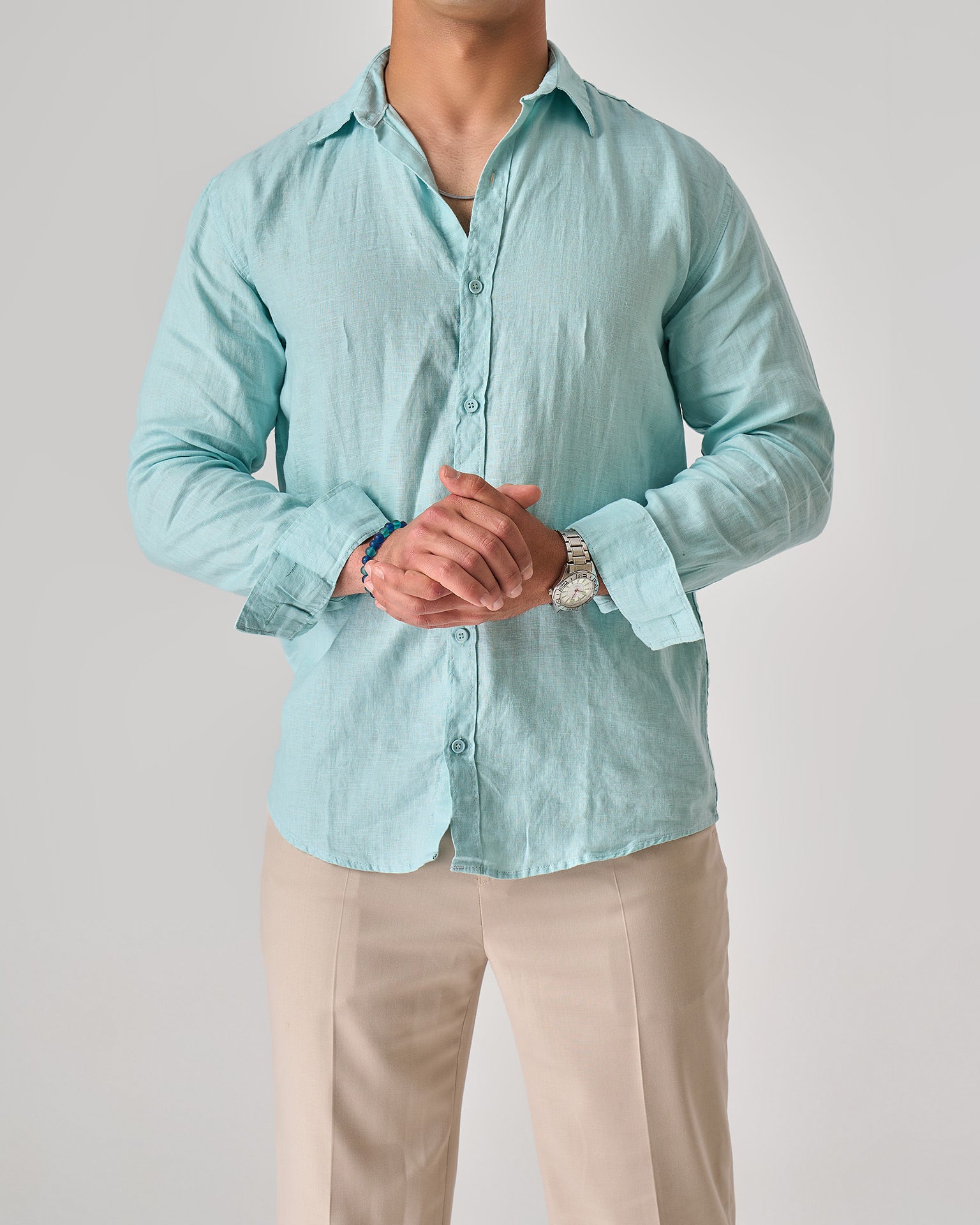 Linen Button — 10