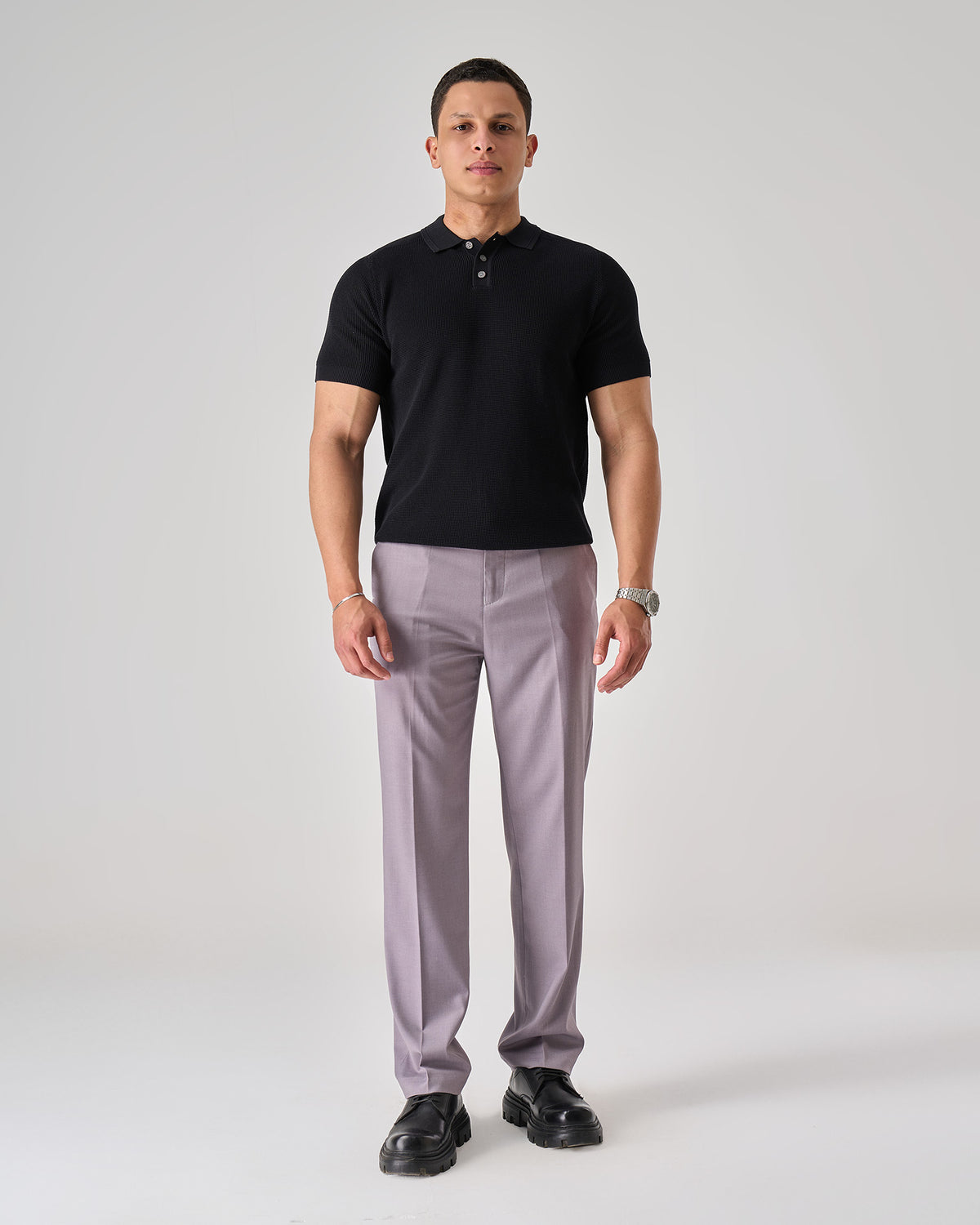 Basic Knit Polo