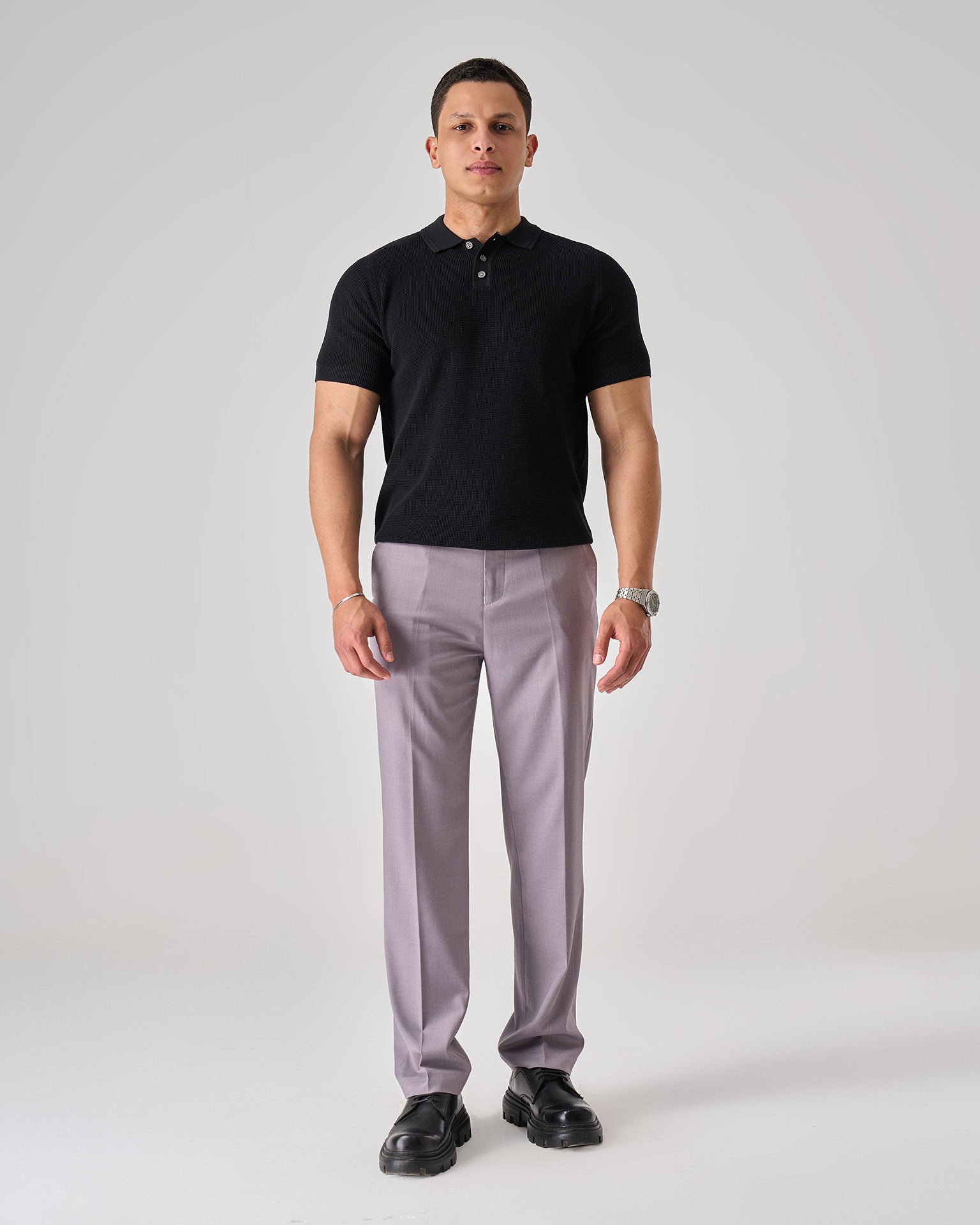 Basic Knit Polo — 14