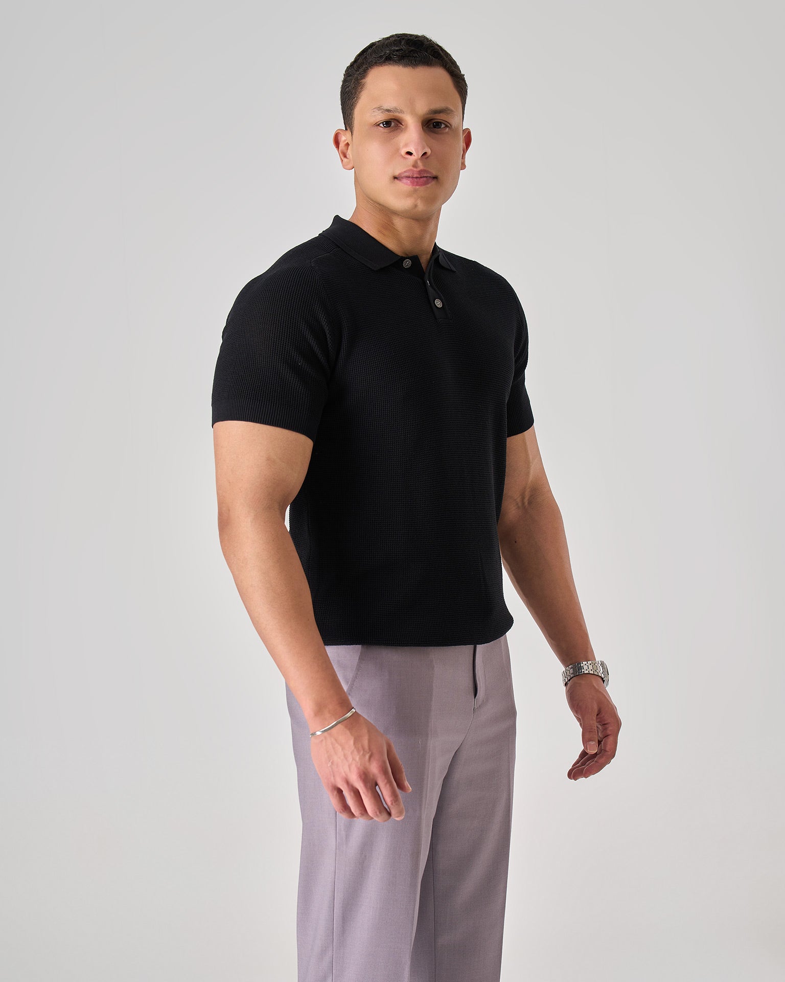 Basic Knit Polo