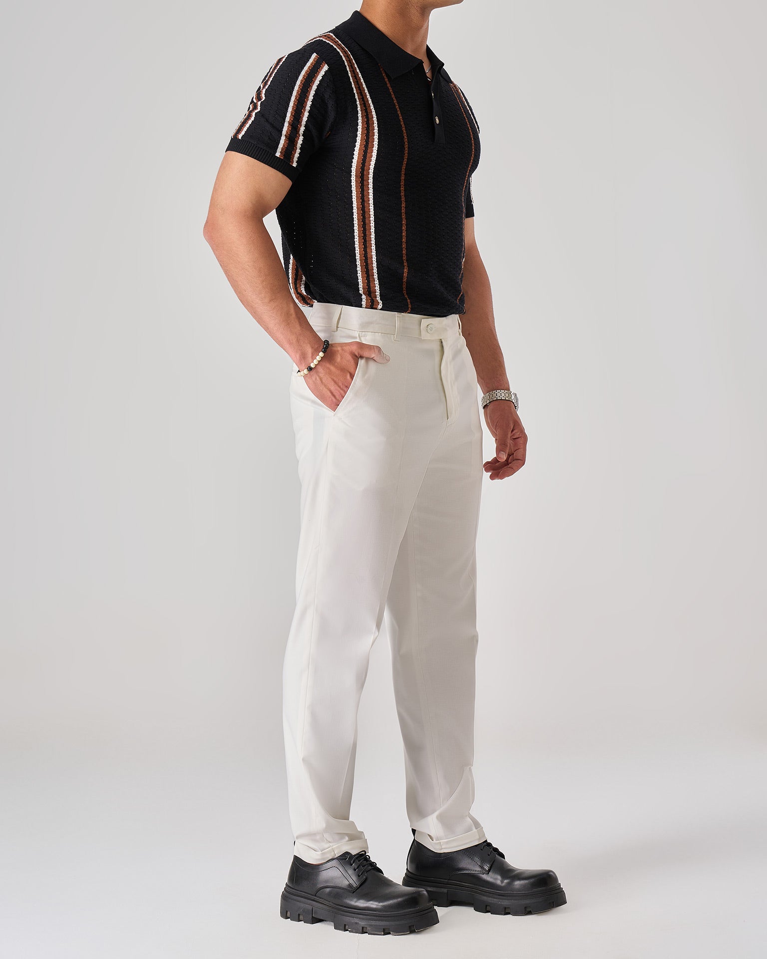 Vertical Stripe Polo — 3