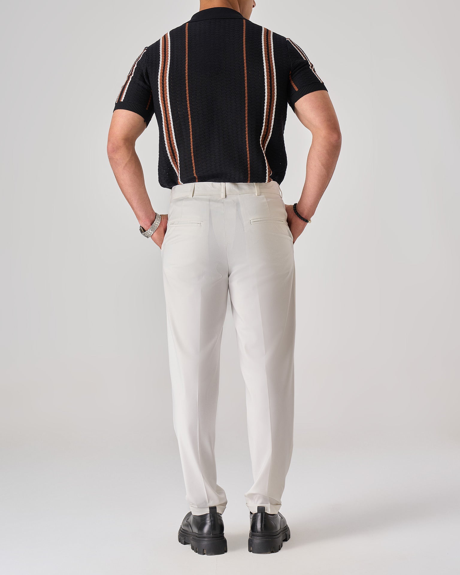 Vertical Stripe Polo — 4