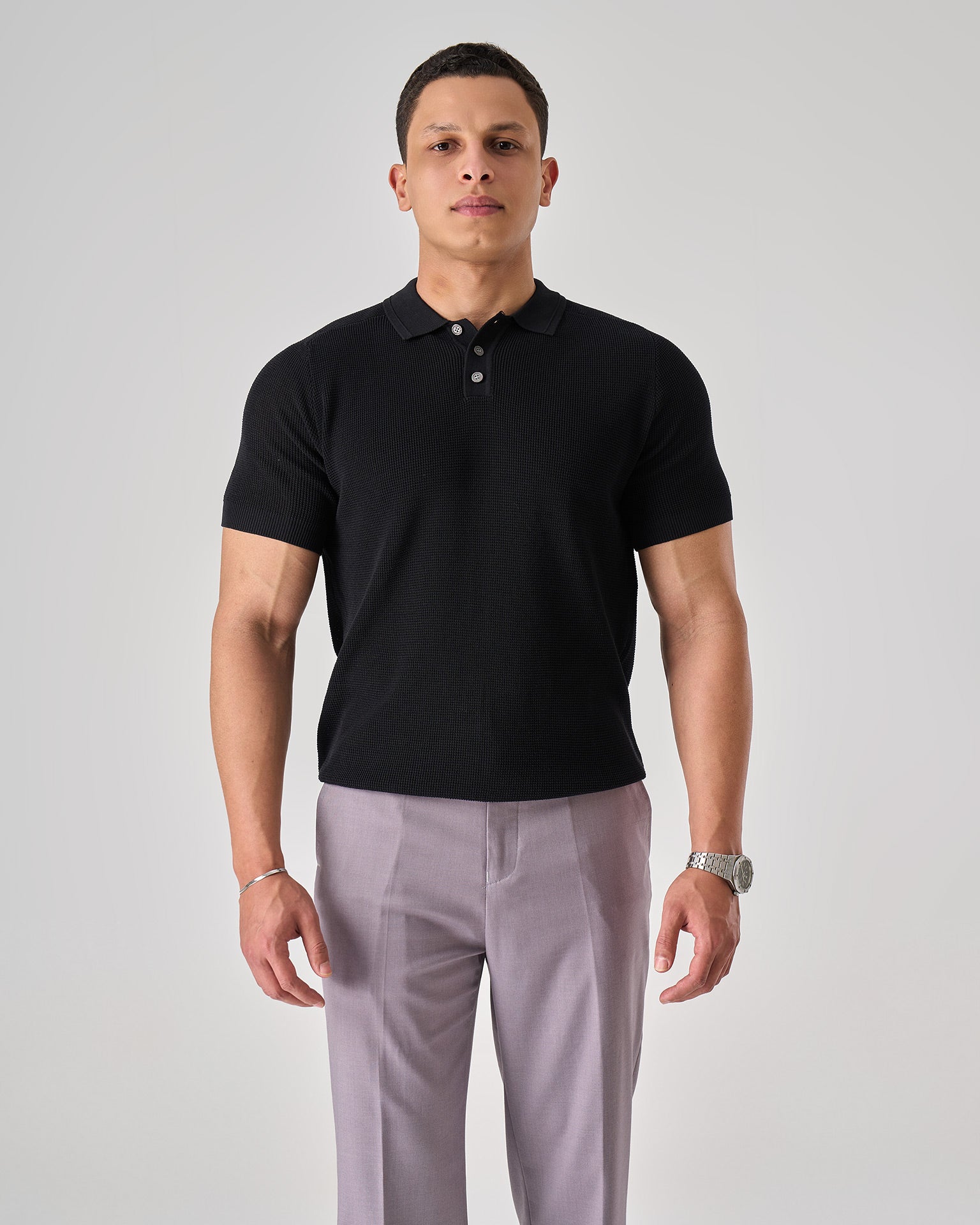 Basic Knit Polo