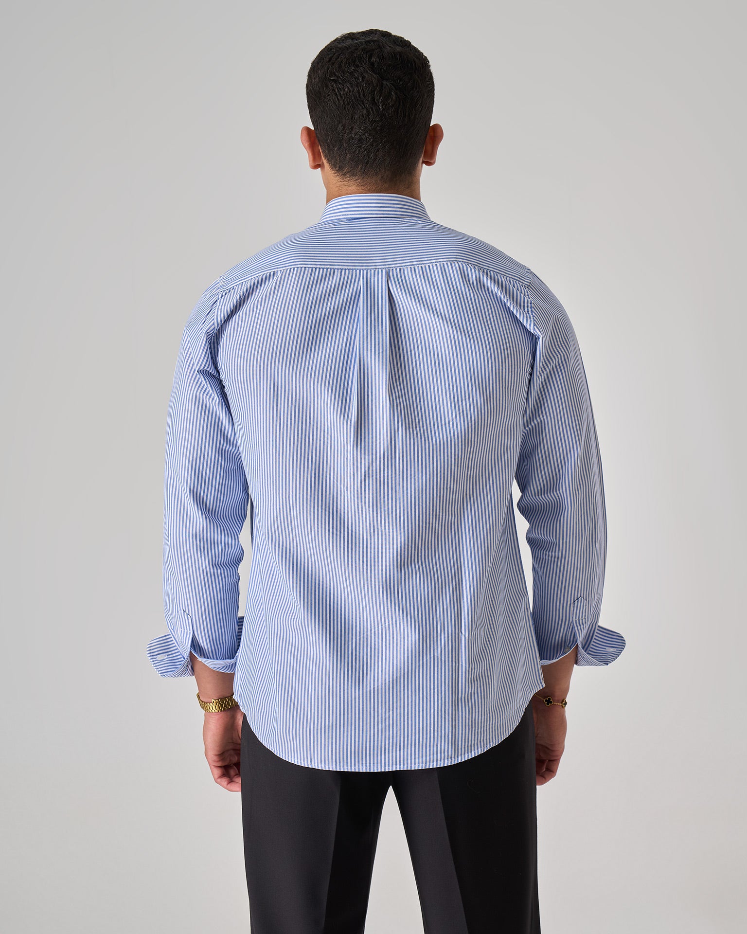 Striped Oxford shirt — 9