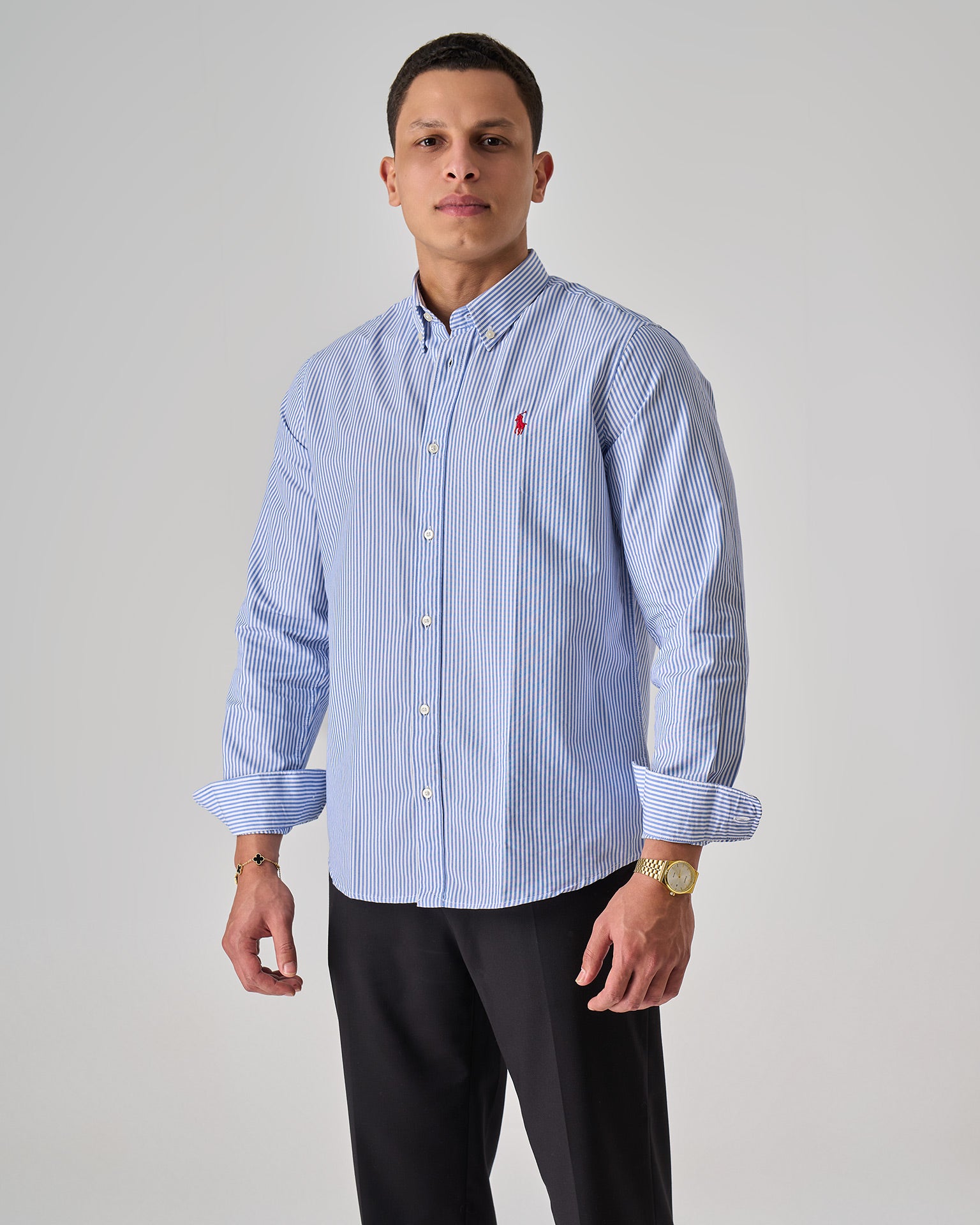Striped Oxford shirt