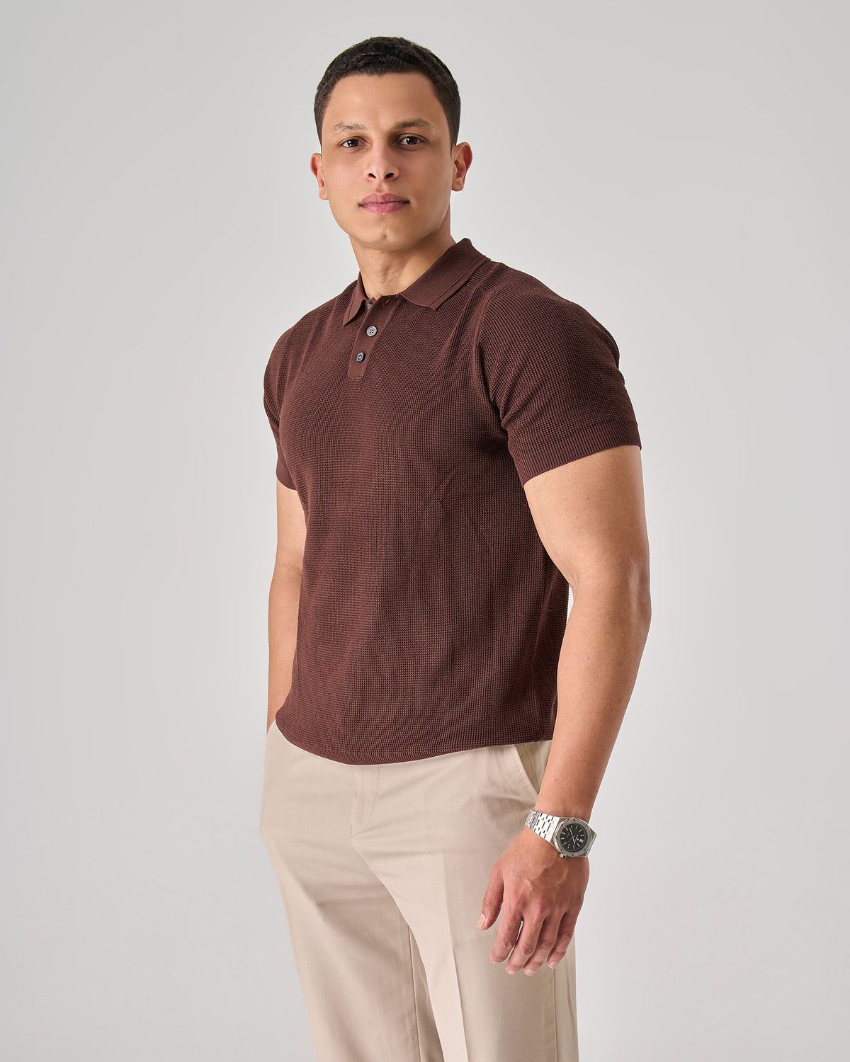 Basic Knit Polo