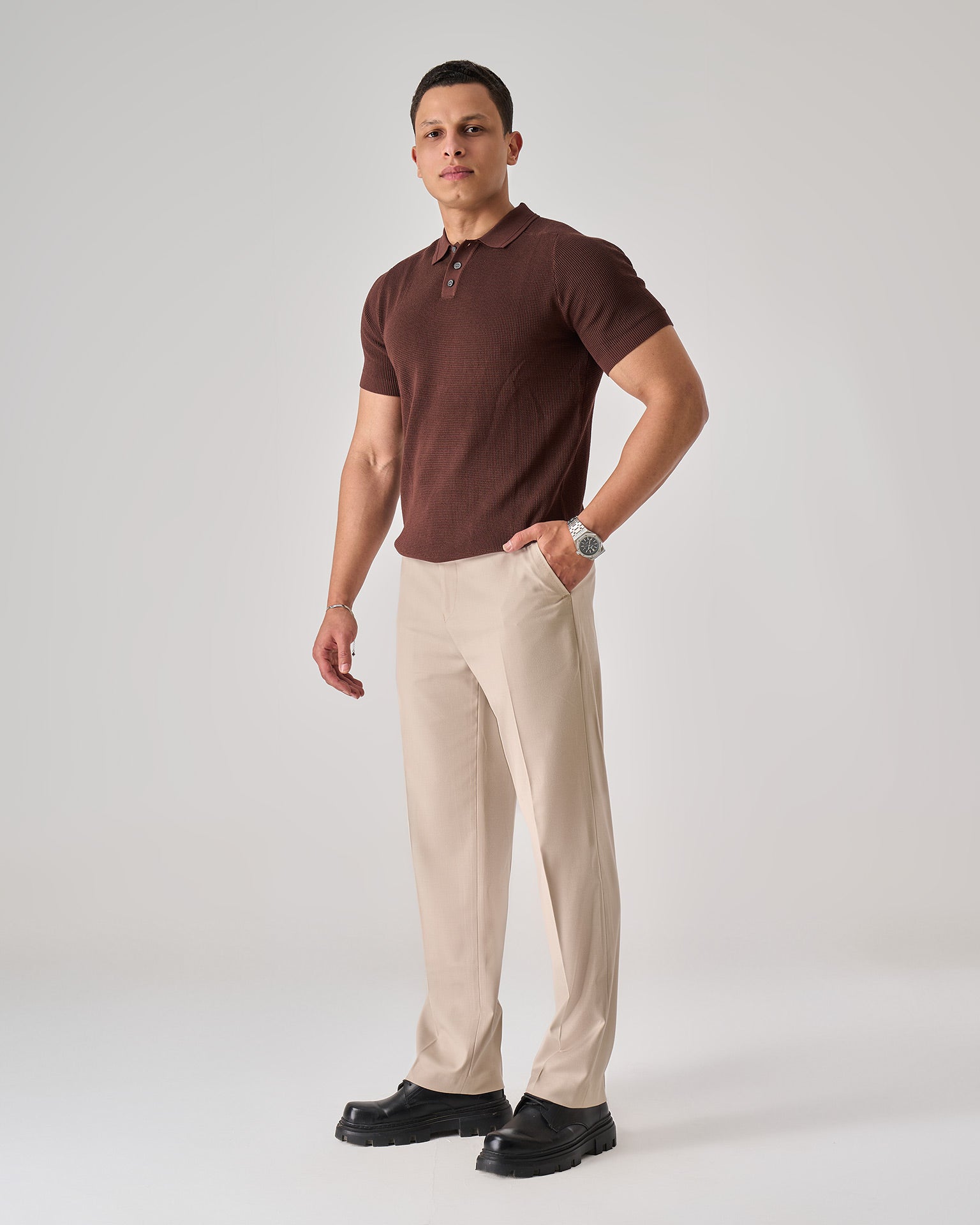 Basic Knit Polo