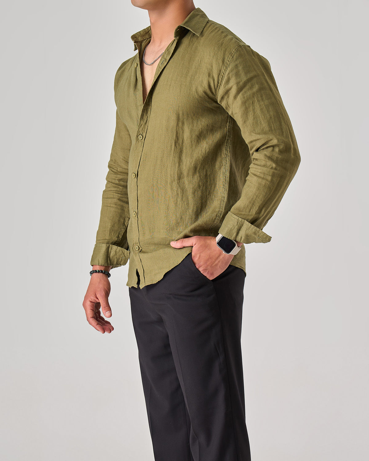 Linen Button