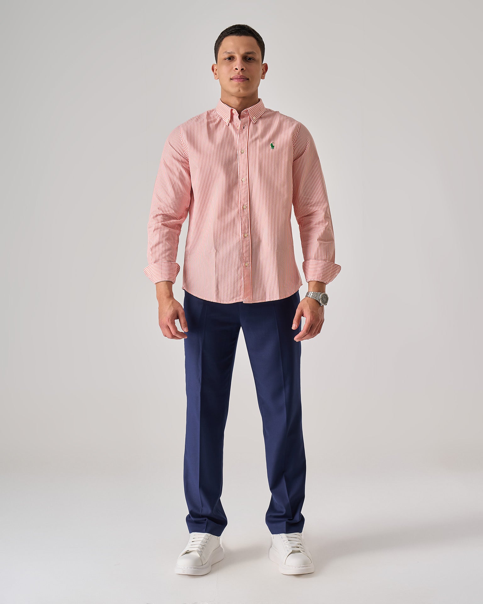 Striped Oxford shirt — 20