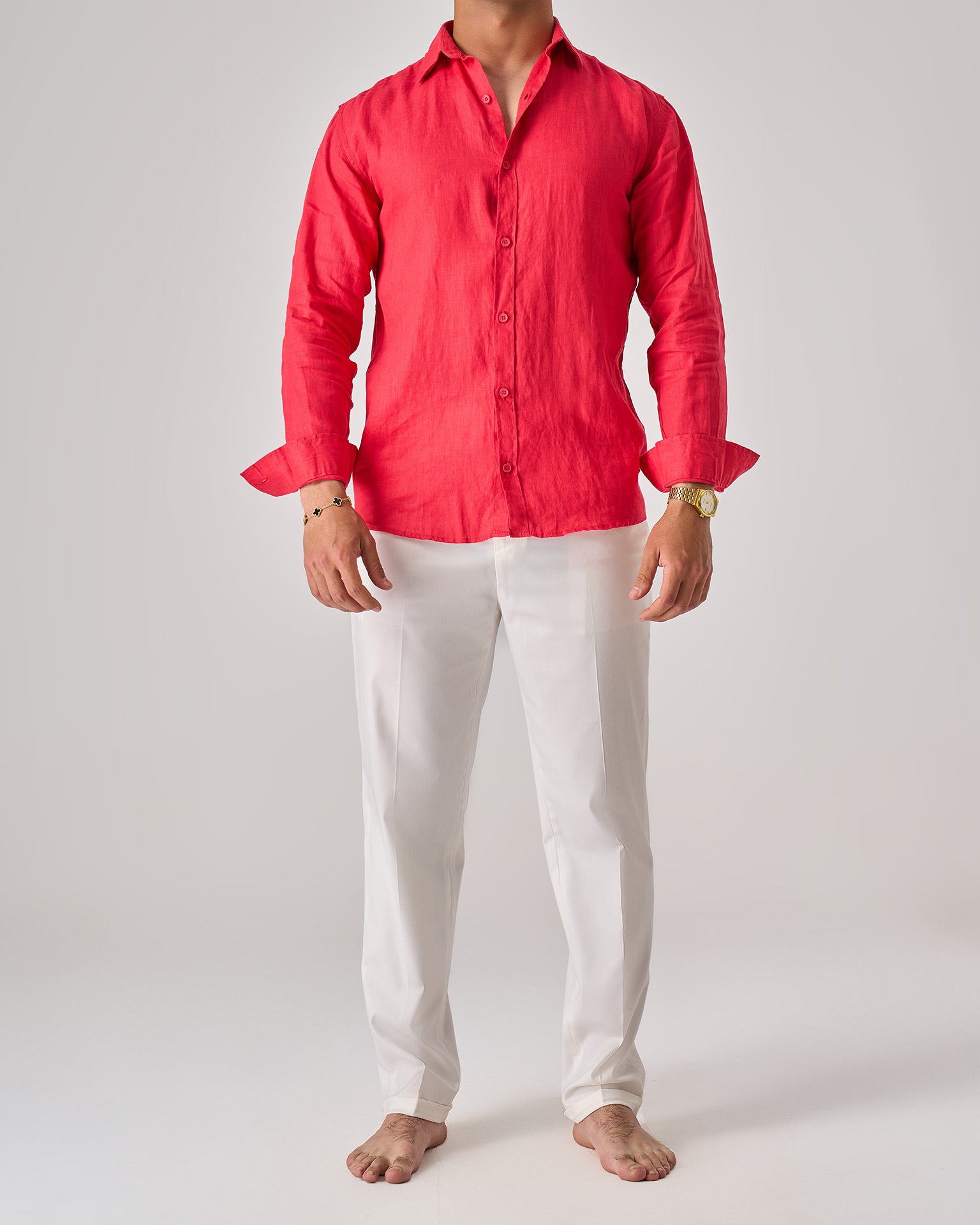 Linen Button — 43