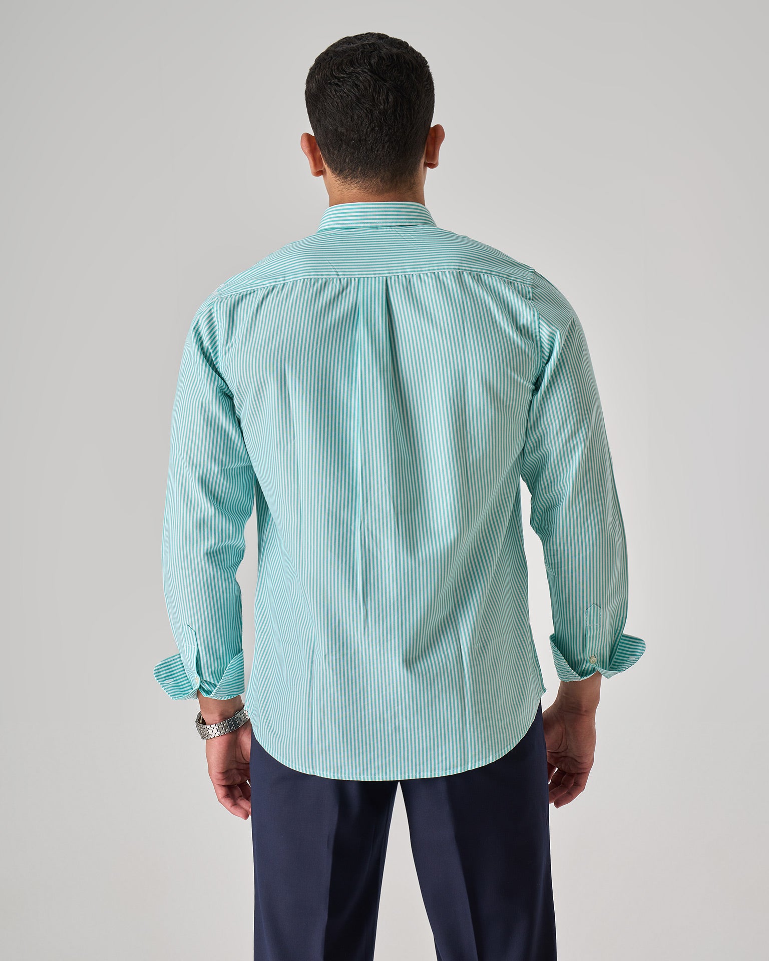Striped Oxford shirt — 38