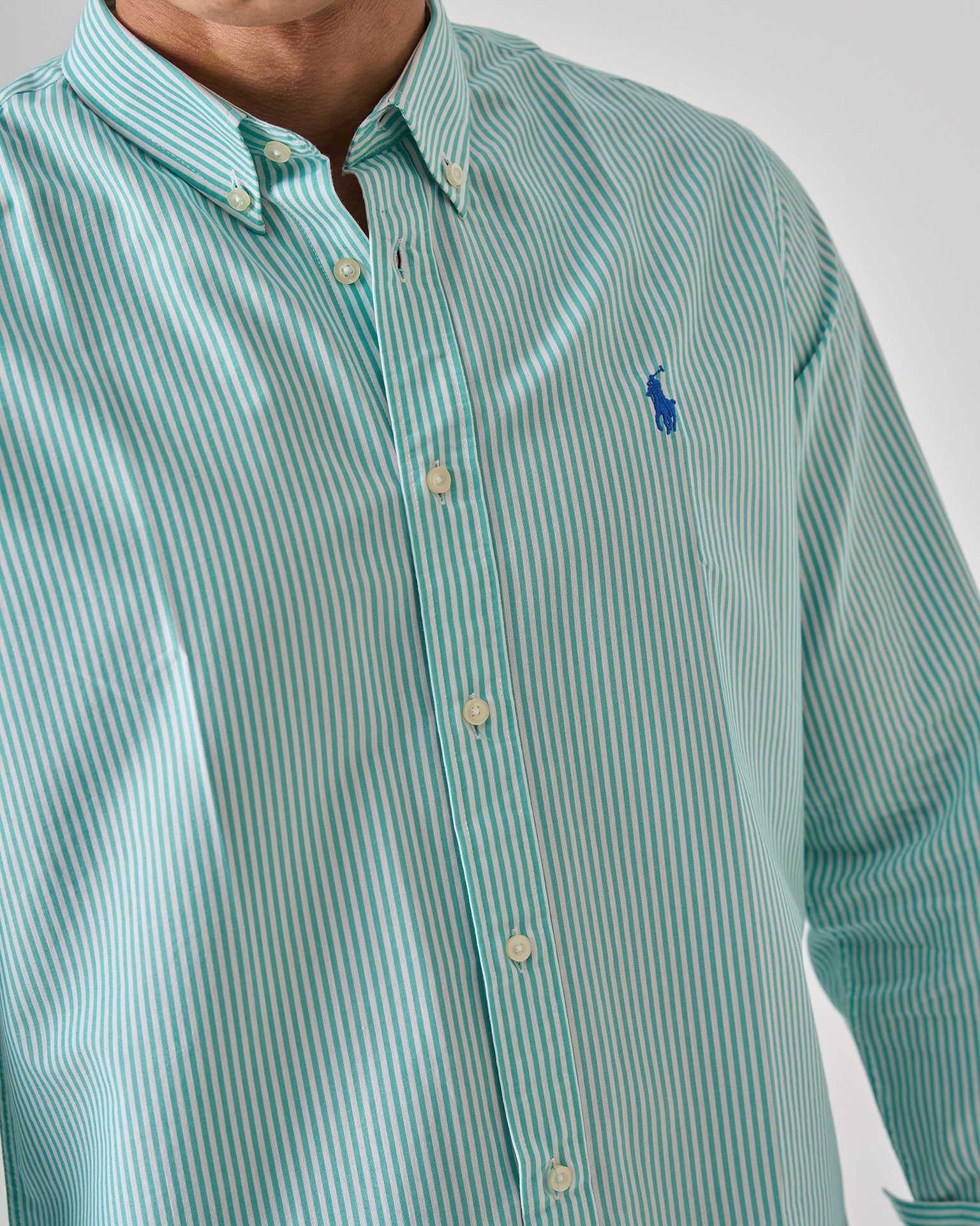 Striped Oxford shirt — 40