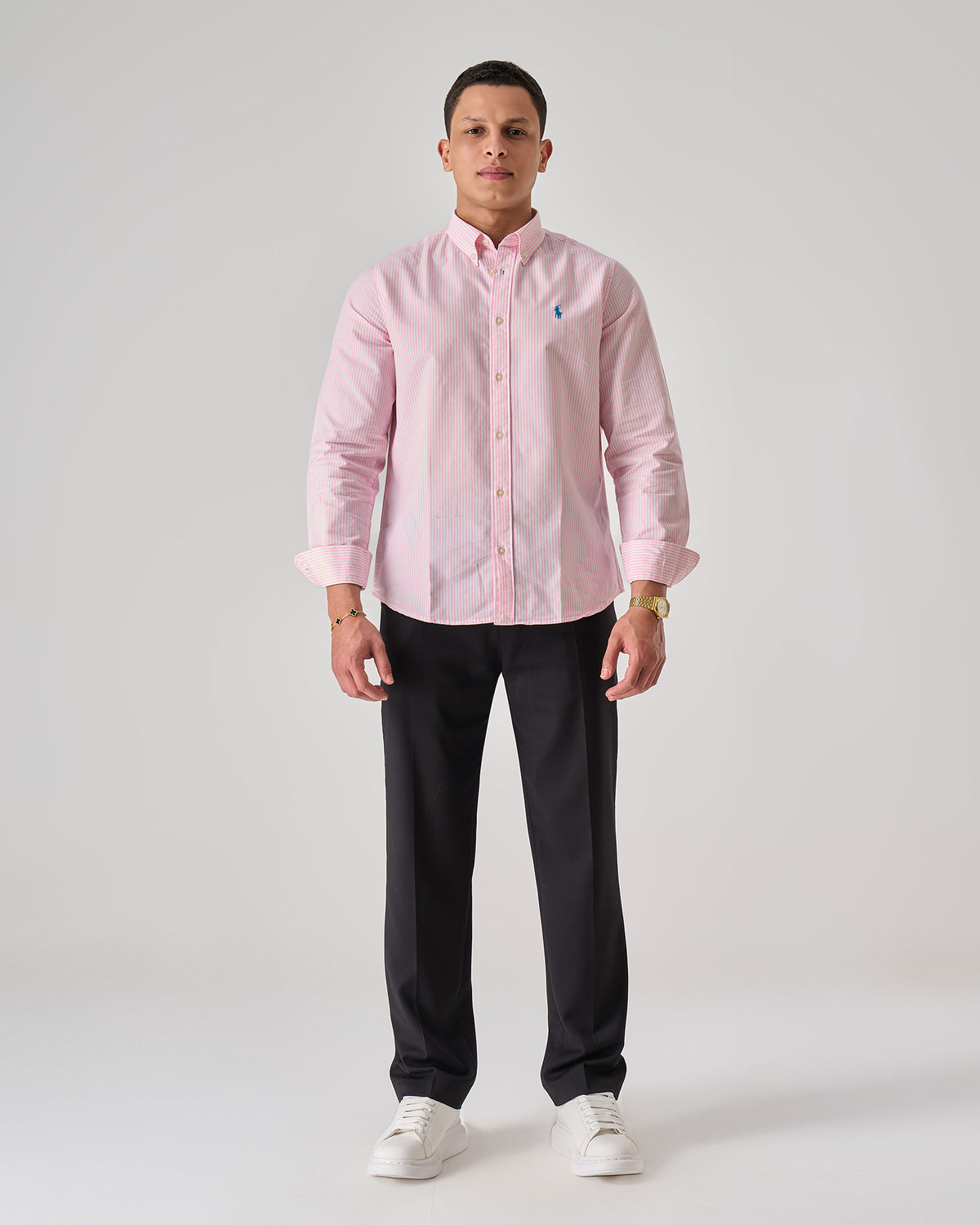 Striped Oxford shirt
