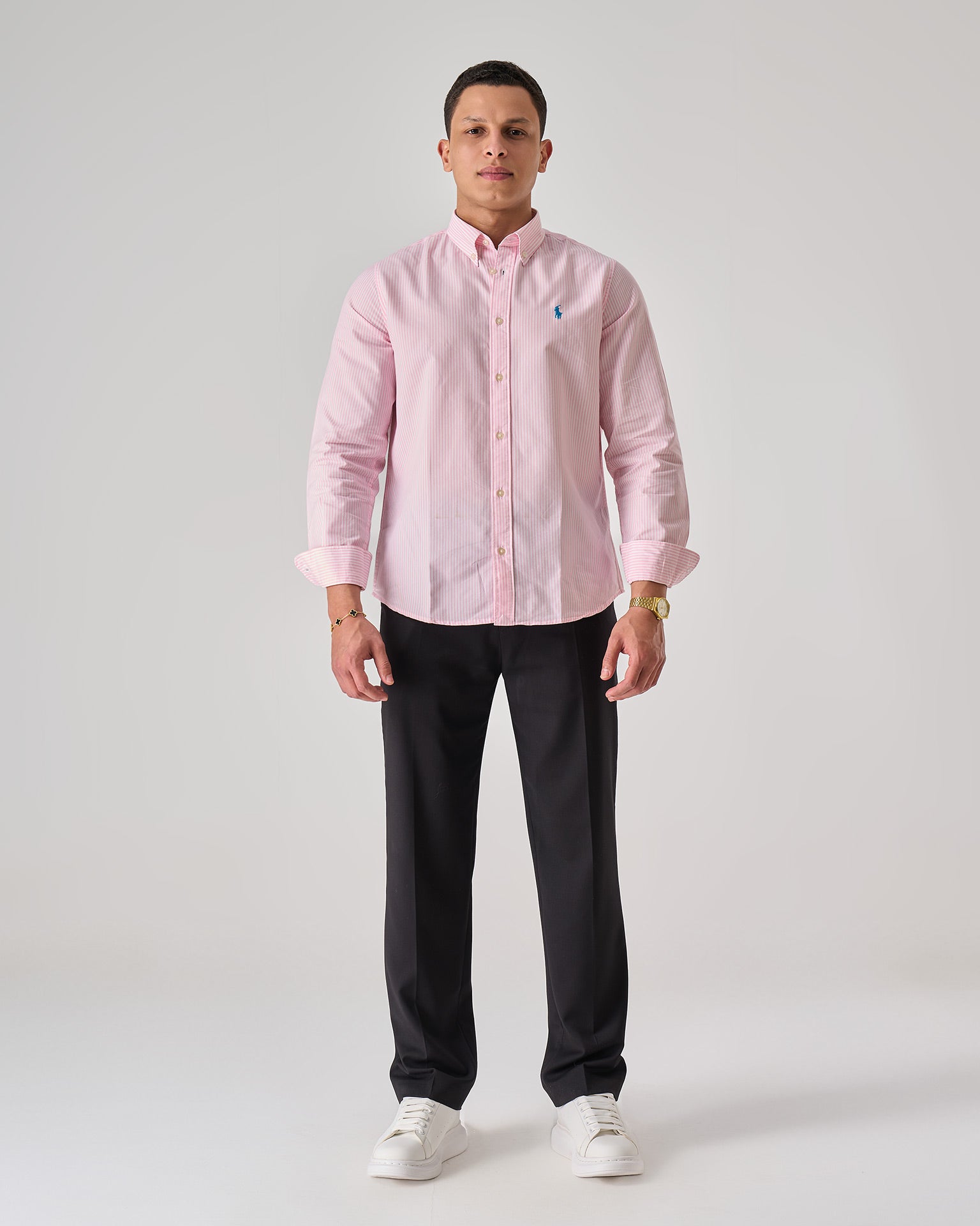Striped Oxford shirt — 28