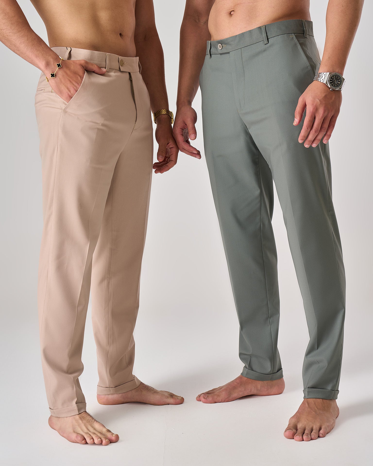Men's tailored trousers and classic pants